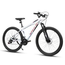 Load image into Gallery viewer, 27" Mountain Bike, 21 - Speed Dual Disc Brakes with Aluminum Frame - Black